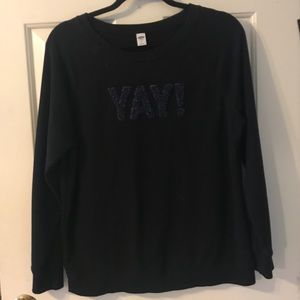 Old Navy “YAY” sweatshirt
